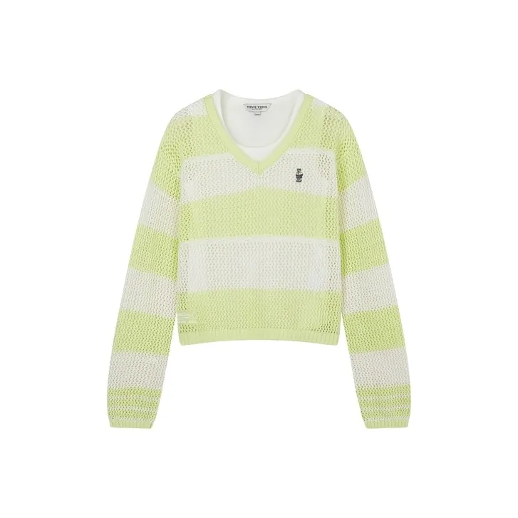 Teenie Weenie Sweaters Women's Mustard Yellow-0
