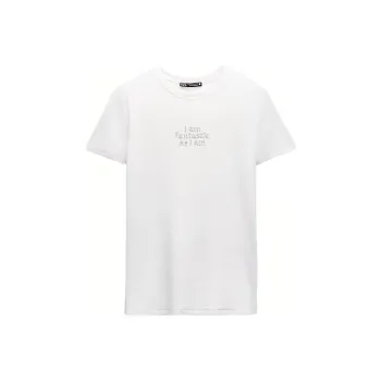 ZARA T-Shirts Women's Silver