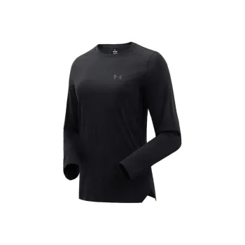 Under Armour SS25 T Shirt Women's Twilight Black