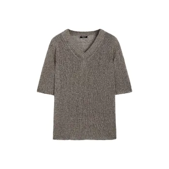 Massimo Dutti T Shirt Women's Brown