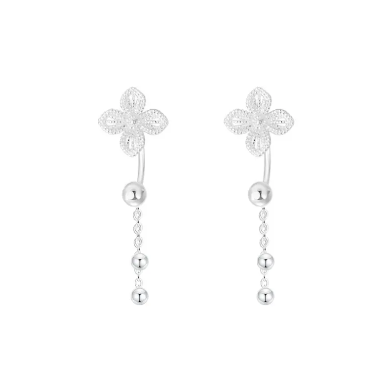 DAWO 999 Fine Silver Earrings Women's-0