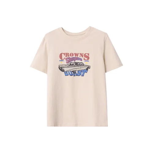 CHARM PICK T Shirt Women's Apricot