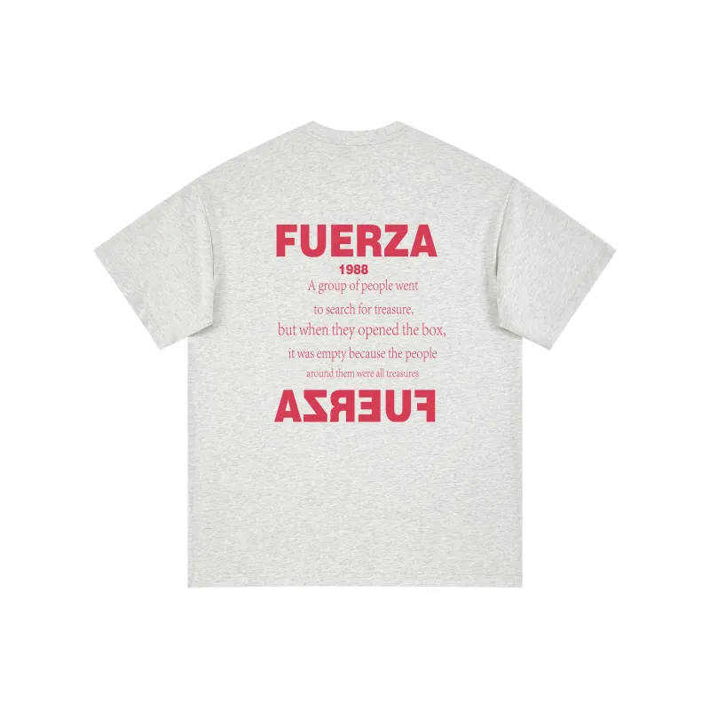 FUERZA Short Sleeved T Shirts Unisex-8