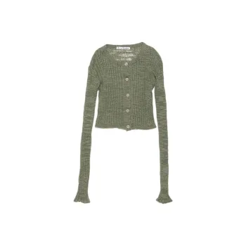 Acne Studios Crop Tops Women's Seaweed Green