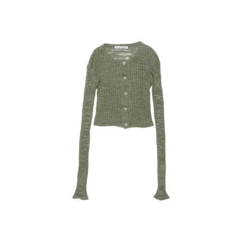 Acne Studios Crop Tops Women's Seaweed Green