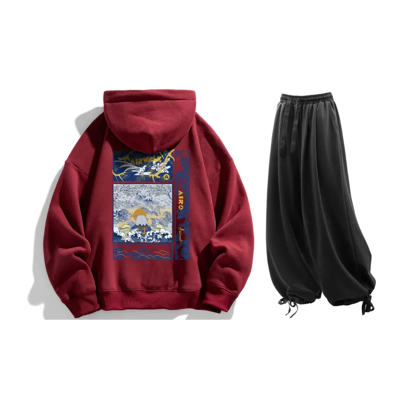 Airwalk Sweatshirt Sets Unisex-11