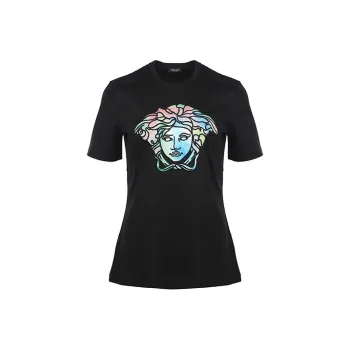 VERSACE T Shirts Women's Black