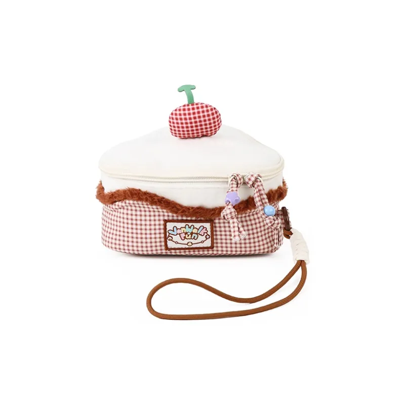 VANWALK Happy Band Musical Note Collection Polyester Storage Bag Women's Cherry Cake-3