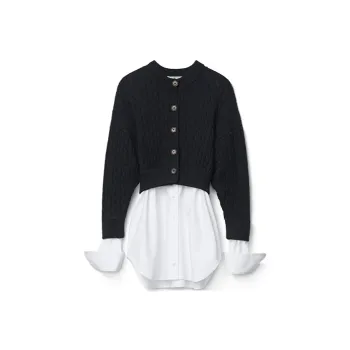 Alexander Wang Sweater Women's Black White