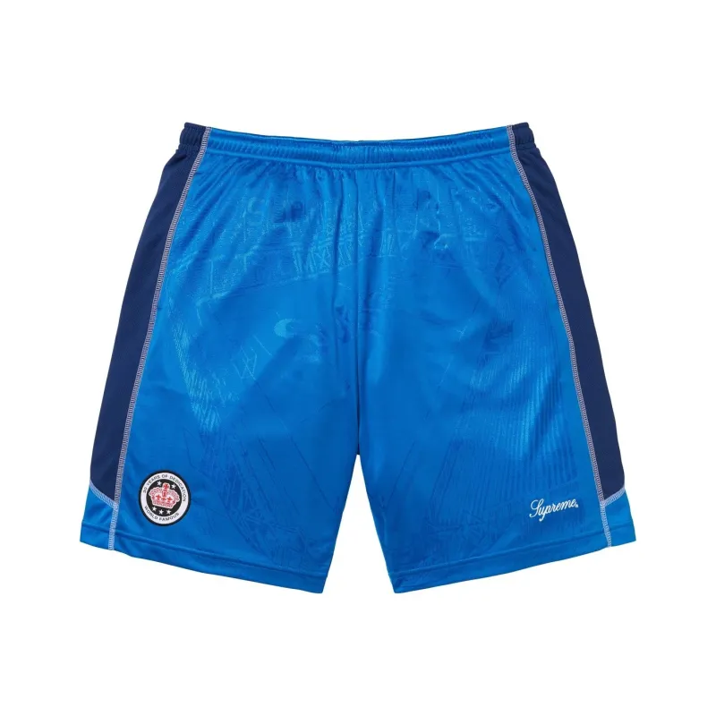 Supreme SS24 WEEK19 JACQUARD SOCCER SHORT Soccer Bottom Unisex-2