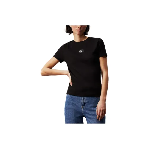 CALVIN KLEIN T Shirt Women's Black Europe Version