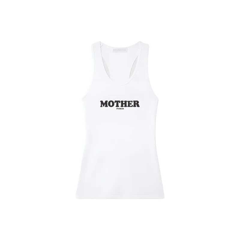 Stella McCartney Slogan print Tank Top-0