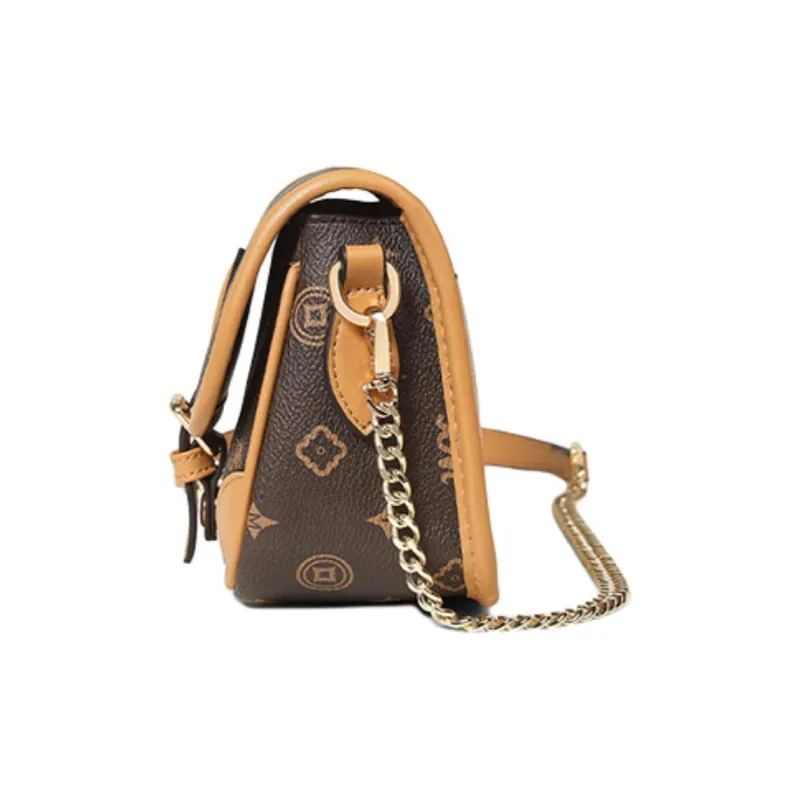 Teenmix PVC Crossbody Bag Shoulder Bag Mom Bag Regular Women's Coffee/Ecru/Sky Blue-3