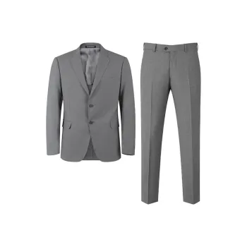 EMPORIO ARMANI FW23 Business Suits Men's Gray