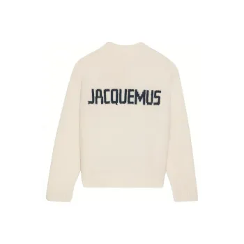 Jacquemus La Maille Pavane Knitwear Off White