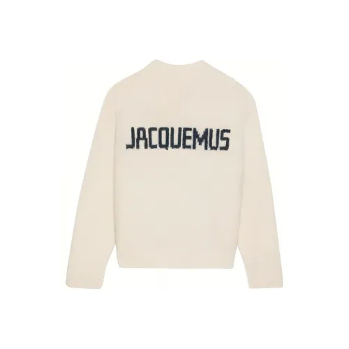 Jacquemus La Maille Pavane Knitwear Off White
