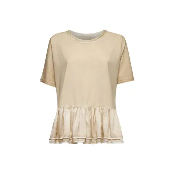 UMA WANG Todi Crewneck Flared T Shirt