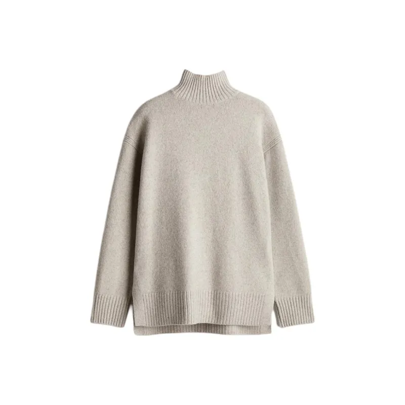 H&M Sweater Women's Mixed Light Beige-0