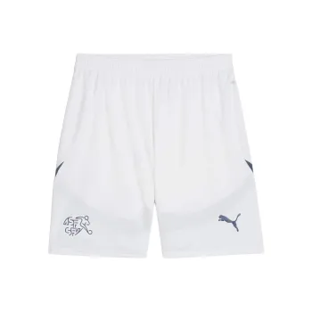 PUMA Switzerland Sports Shorts Men's White Blue