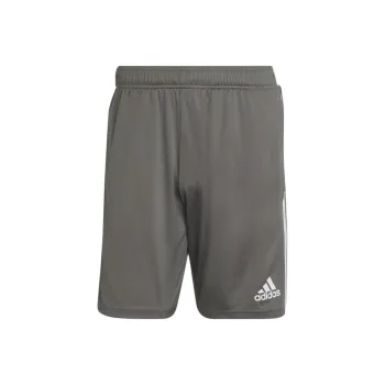 Adidas TIRO TRAINING SHORTS Soccer Bottoms Men's Gray Team/White