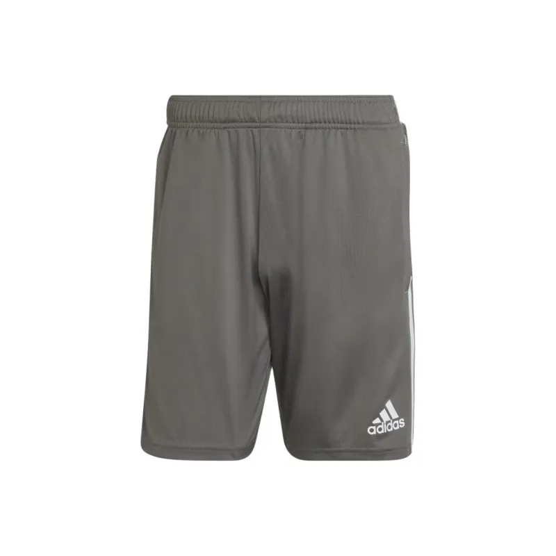 Adidas TIRO TRAINING SHORTS Soccer Bottoms Men's Gray Team/White-0