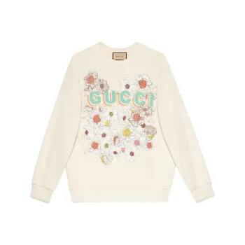 GUCCI Fw22 Tanabata Series Sweaters Women's Ecru