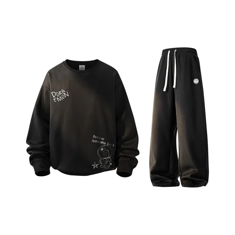 DoraemonA Sweatshirt Set Unisex-0