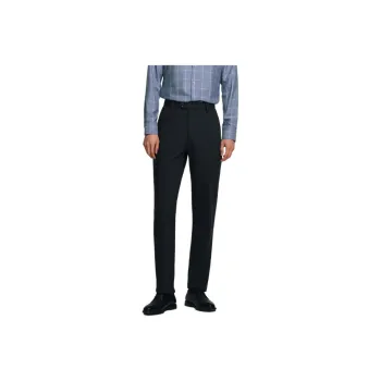 JODOLL Casual Pants Men's Dark Gray Black