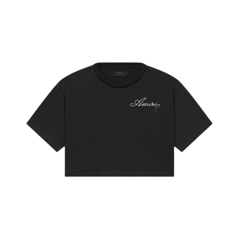 AMIRI SS24 Regular T Shirt Women's Black-0