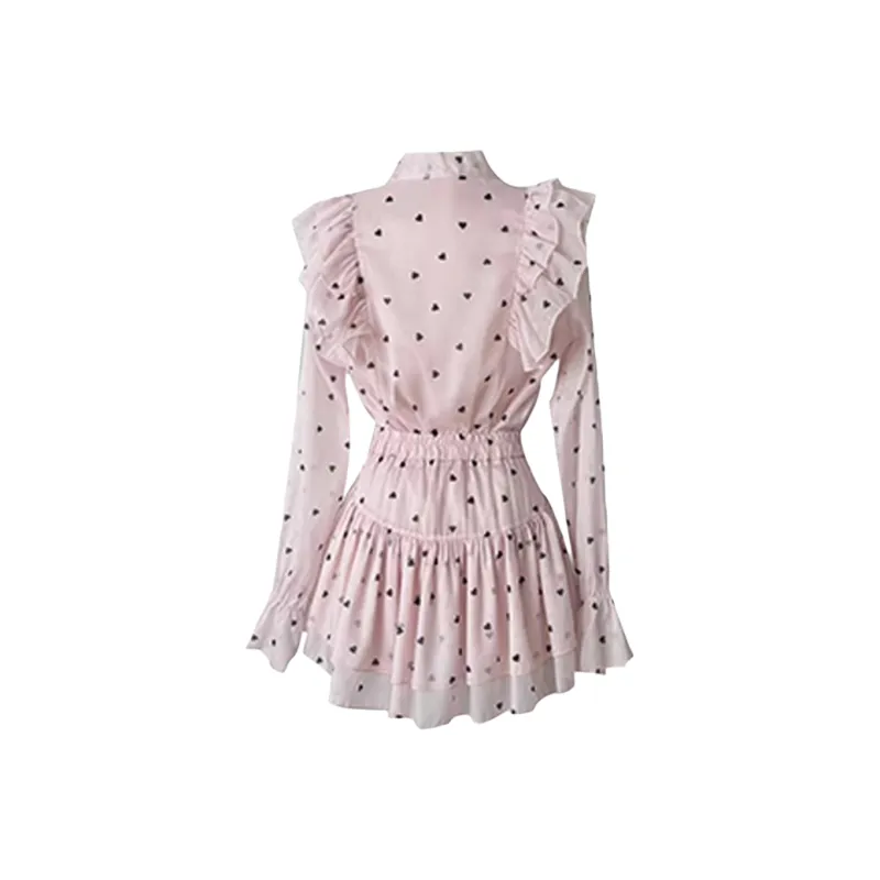 Incolore Skirt Set Women's Pink Set-0