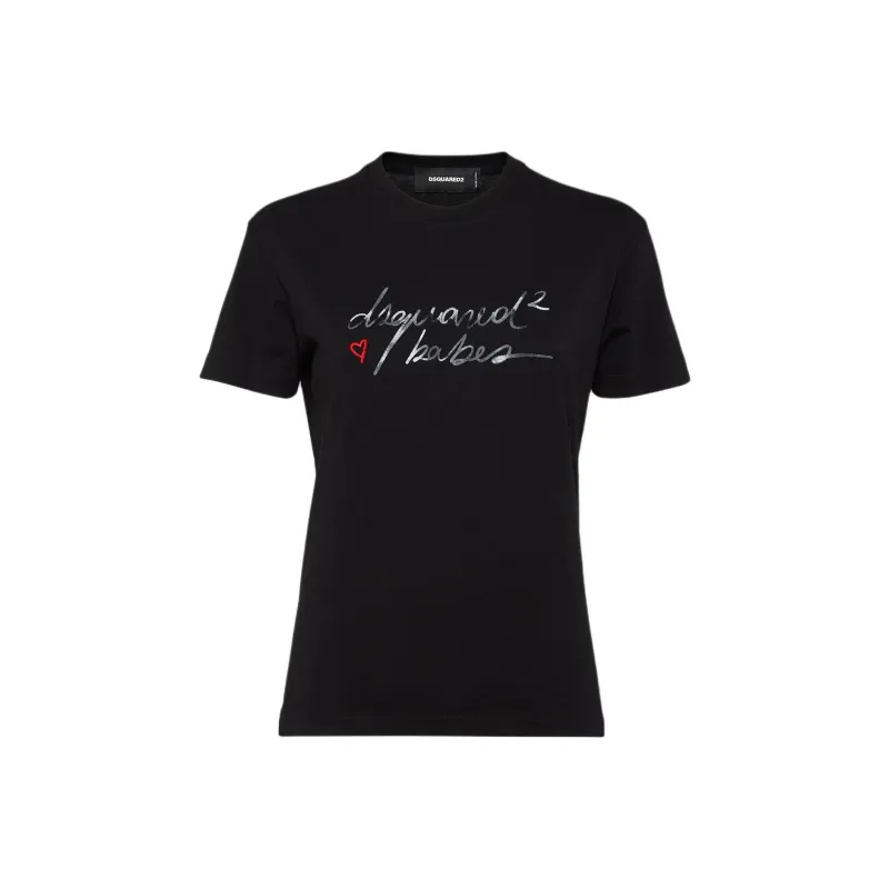 DSQUARED 2 Wash Just Right Fit DSQUARED 2 Babes T Shirt-0