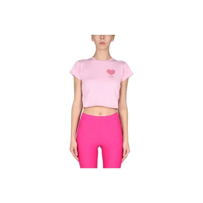 Valentino Crop Top Women's Pink-0