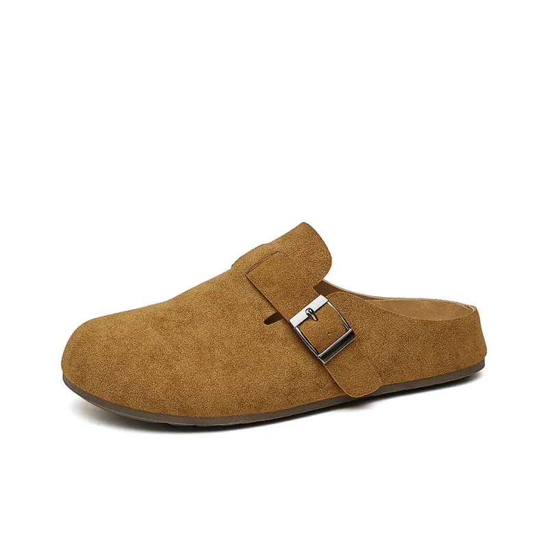 AAA SINCE 1955 Rubber Sole Abrasion Resistant Slip Resistant Closed Toe Slippers Women's-15