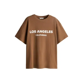 H&M T Shirts Women's Brown