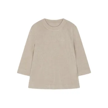 IHIMI T Shirts Women's Oat