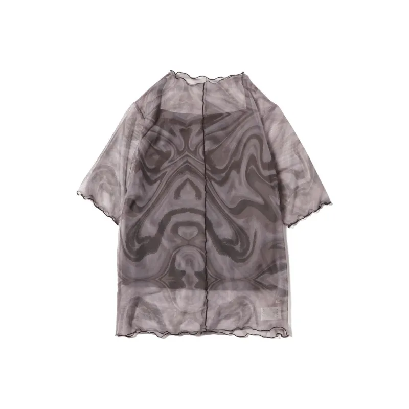 Beams T Shirt Women's Charcoal Gray-0