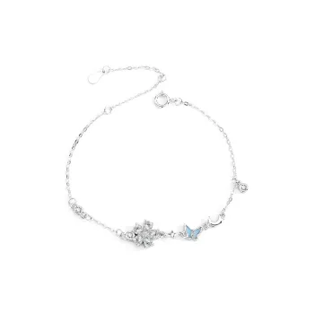 DAWO 999 Fine Silver Bracelets Women's