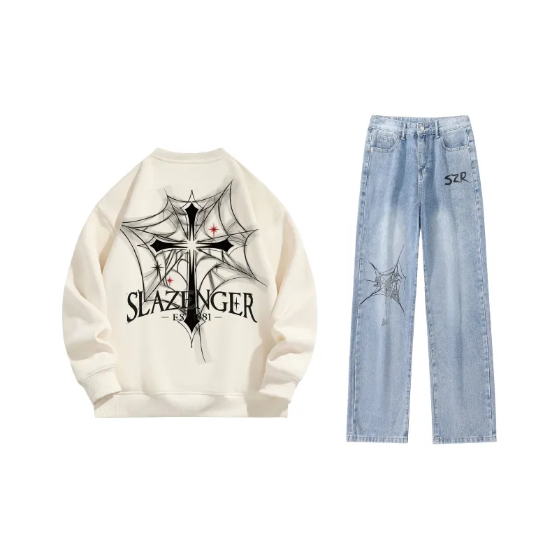 Slazenger Sweatshirt Set Unisex-9