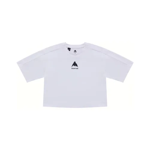 BURTON AIZAWA Spring And Summer Outdoor Collection SPROUT CROP Top Women's White