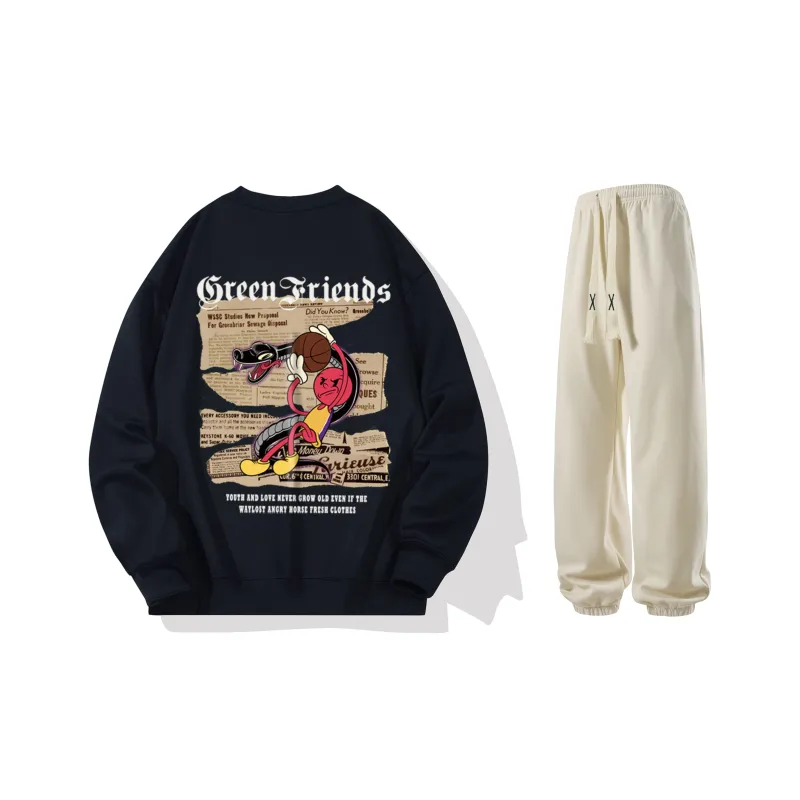 GF x WULIAOYUAN Sweatshirt Set Unisex-36