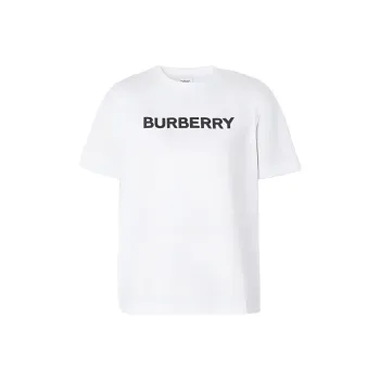 Burberry Logo print Organic Cotton T shirt