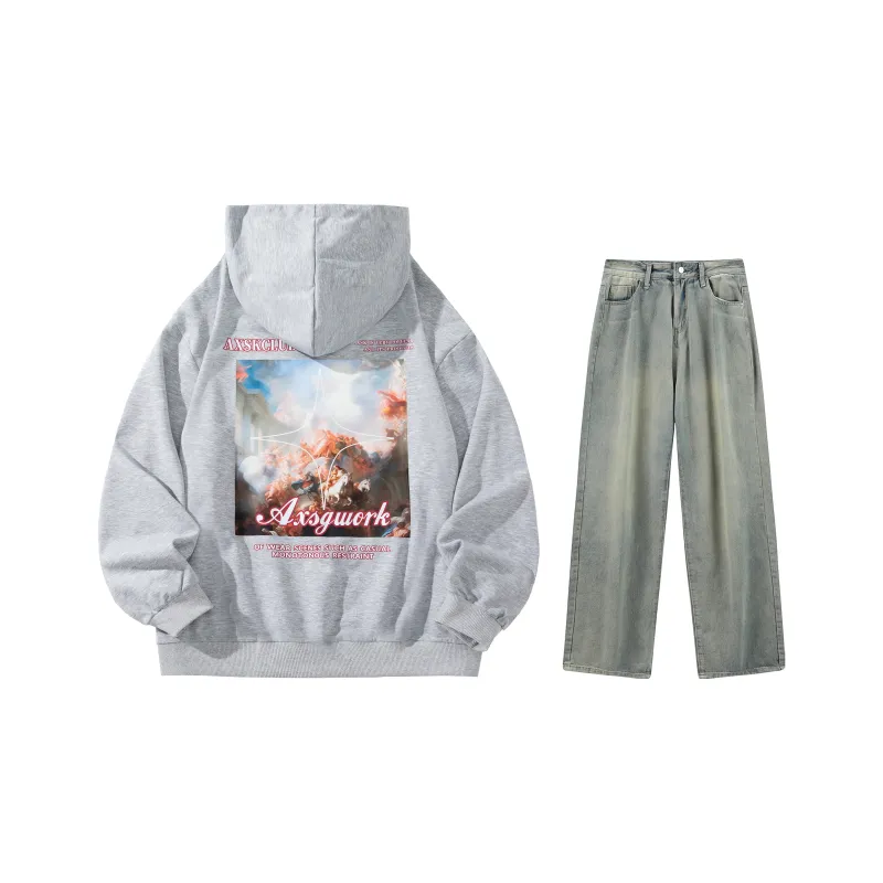 A.X.S.K Sweatshirt Sets Men-23