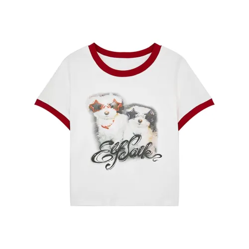 ELF SACK T Shirts Women's White