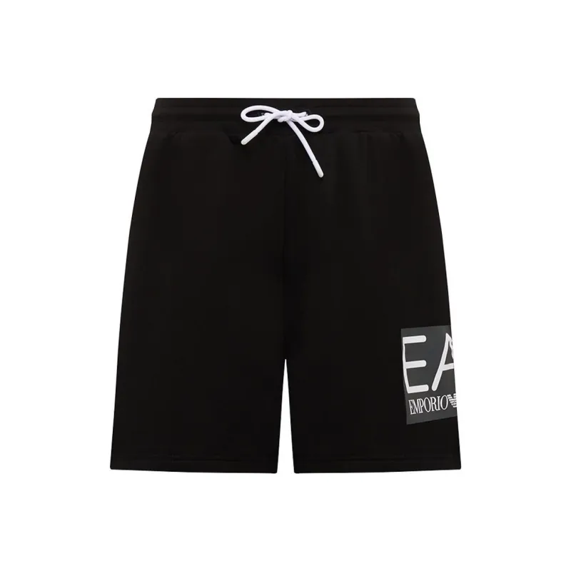 EMPORIO ARMANI EA7 SS24 Casual Shorts Men's Black-0