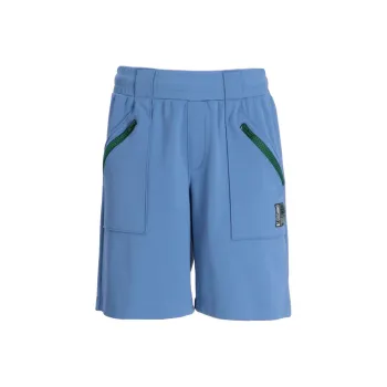 MOSCHINO Logo embroidered Track Shorts