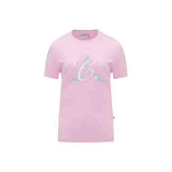 LI NING 1990 x CLOVE T Shirt Women's Ying Pink
