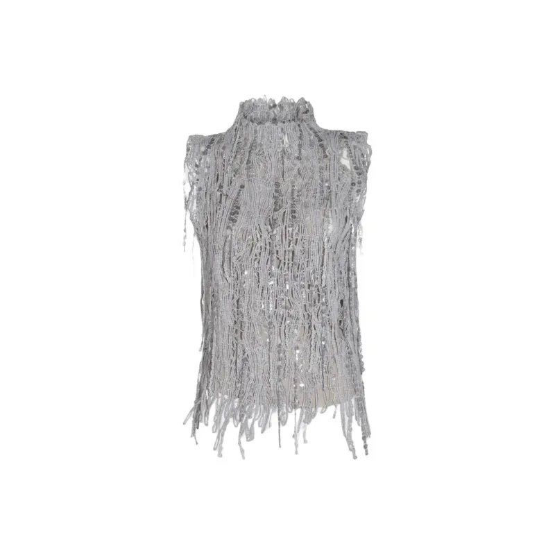 Brunello Cucinelli Sequinned Top-0