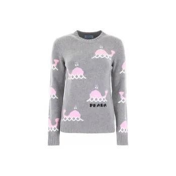 PRADA Sweaters Women's Gray