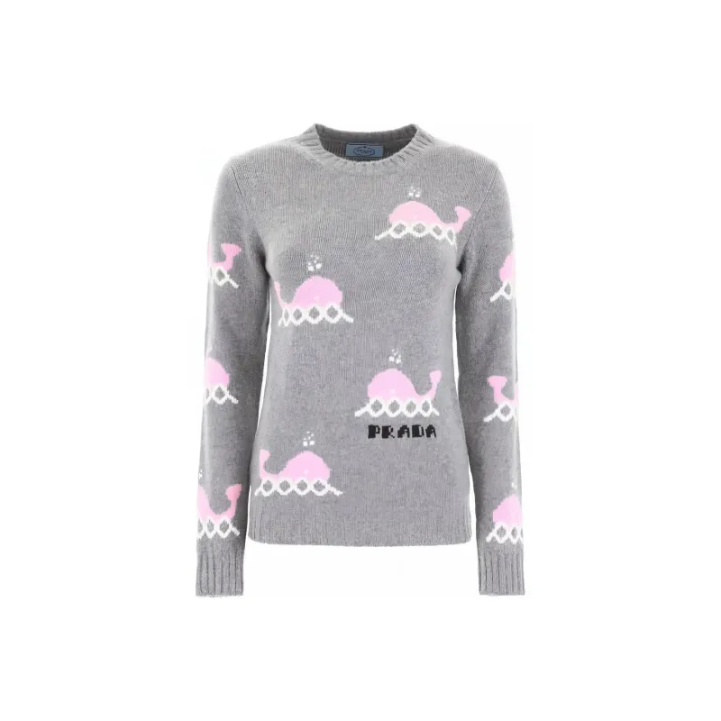 PRADA Sweaters Women's Gray-0