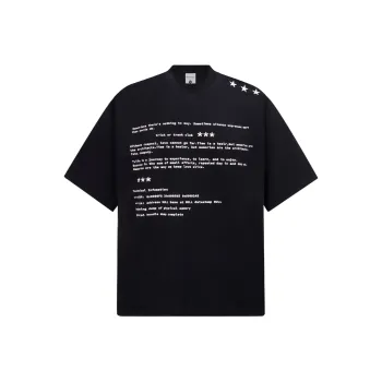 YINLEI Set in Sleeve T Shirt Unisex